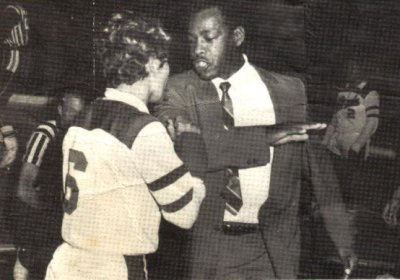 Adeline Hocker with John Hall